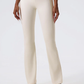 Cross High Elastic Soft Fabric Flared Pant