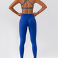 Soft Fabric Cross Back Bra + High Waist Pant Set