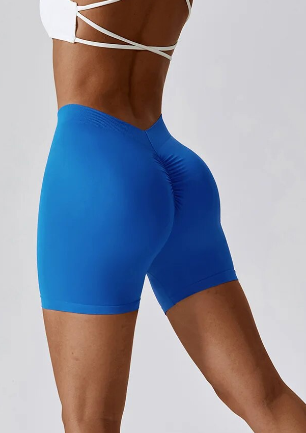 Seamless High Waist Heart Shape Booty Short