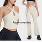 Soft Fabric Cross High Waist Pant