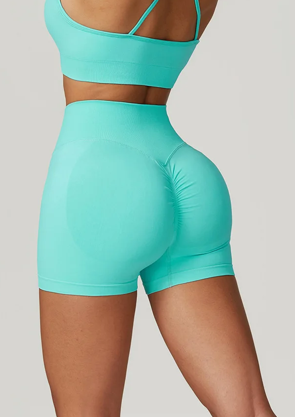 Seamless Stretchy High Waist Booty Short