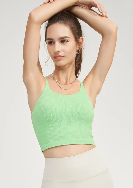 Seamless Stretchy Adjustable Straps Vest