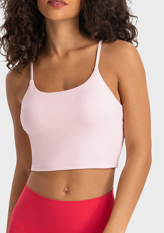 Beautiful Thin Strappy Crop Top