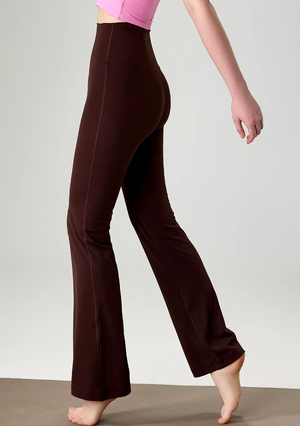 High Waist Wide Leg No T-Line Pant