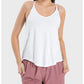 Soft Lightweight Butterfly Back Swing Loose Tank