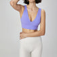 V-neck Wide Shoulder U-Back Bra