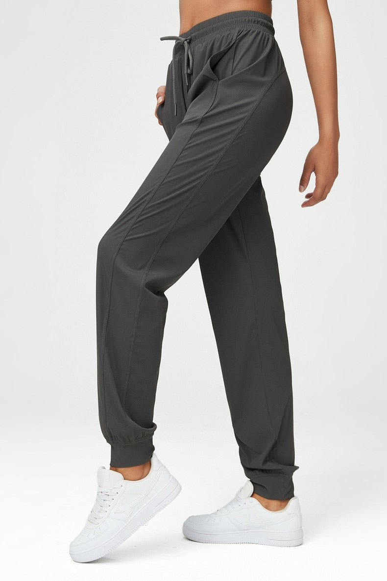 Cool Fabric Elastic Belt Loose Jogger