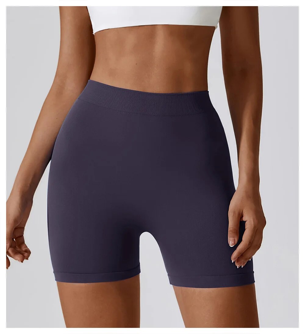 Seamless High Waist Heart Shape Booty Short