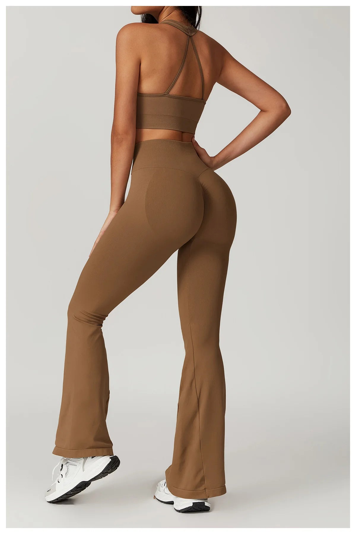 Seamless Hip Lifting Booty Flared Pant