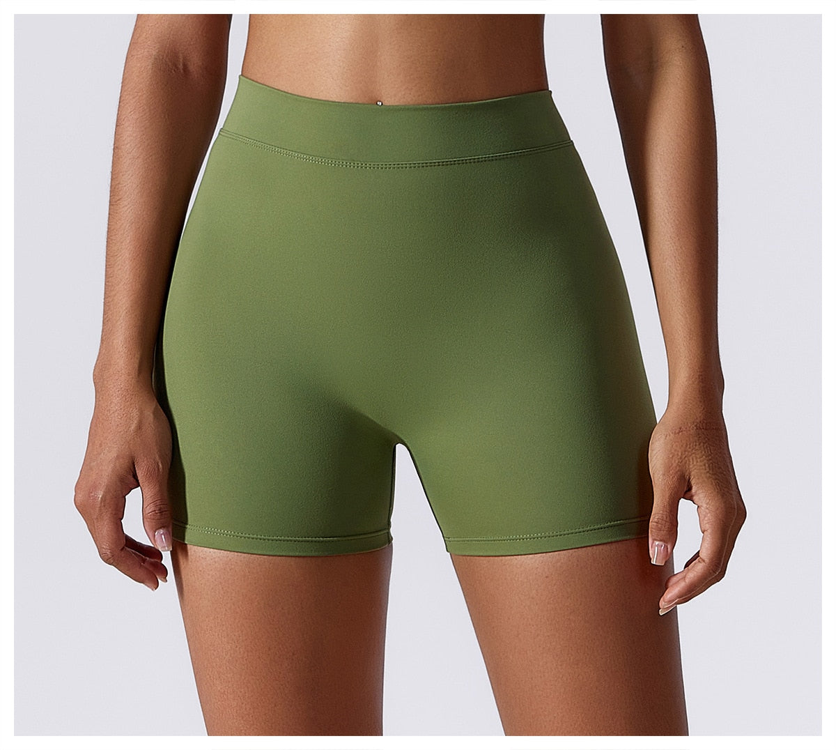 Elastic Breathable Hip-lifting Scrunch Short