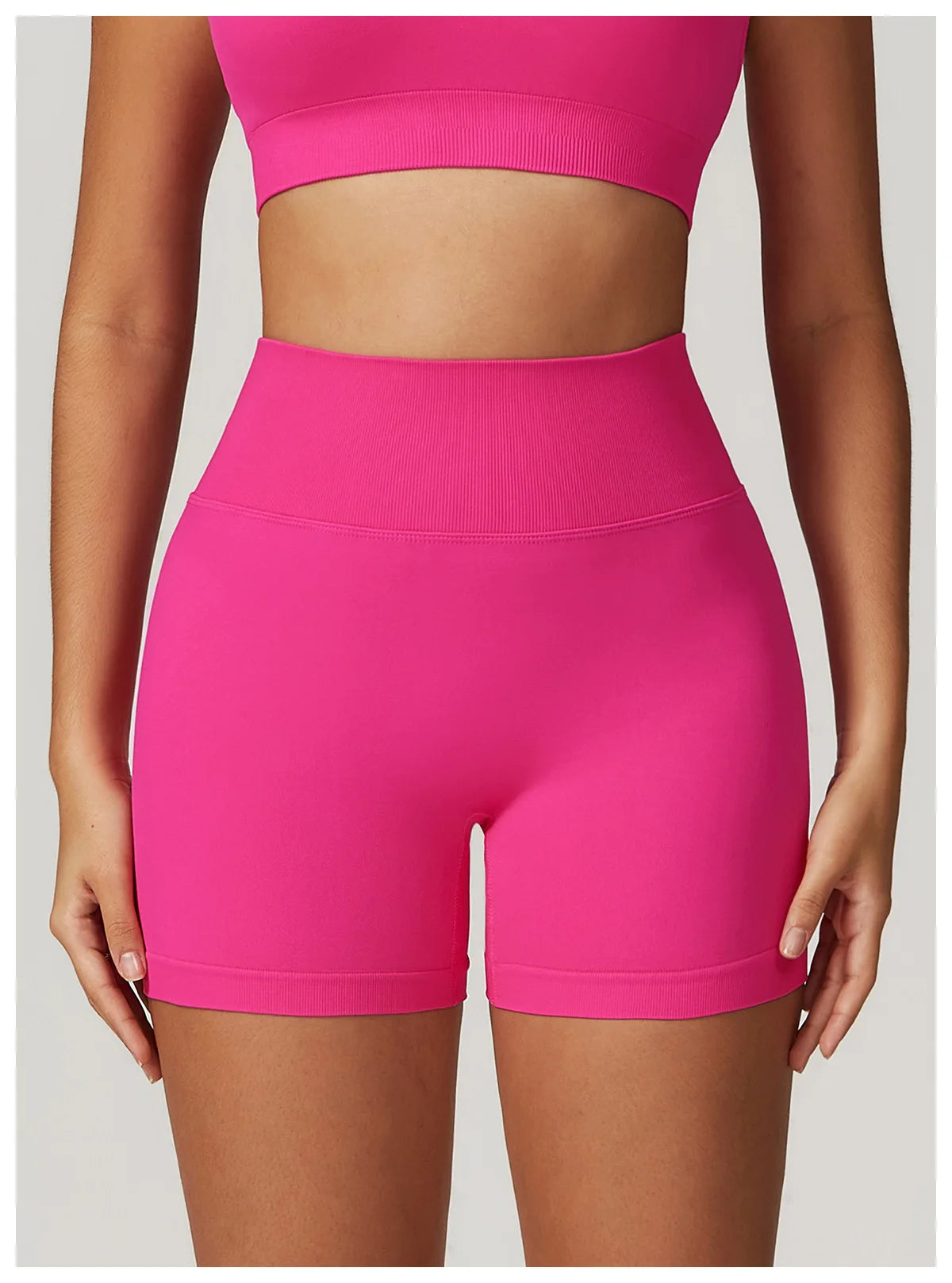 Seamless Stretchy High Waist Booty Short