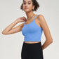 Seamless Stretchy Adjustable Straps Vest