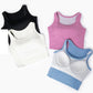 Soft Fabric Built-in Cup Cushion Vest