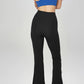 Cross High Waist Wide Leg Split No T-Line Pant