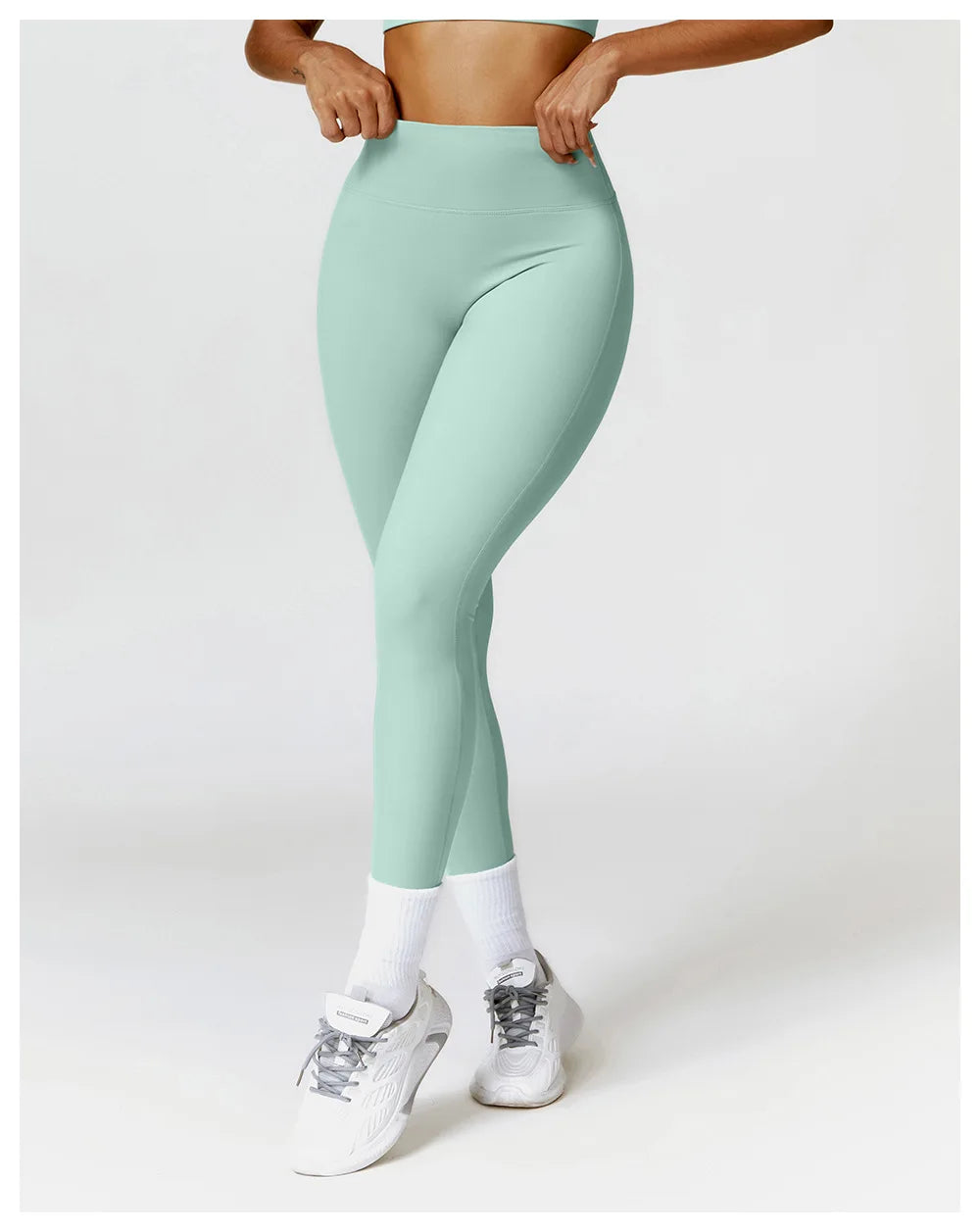 High Belt Hip Lifting Booty Pant