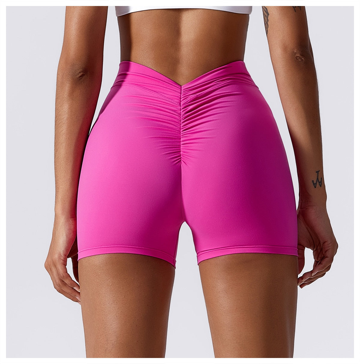 Elastic Breathable Hip-lifting Scrunch Short