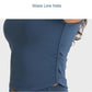 Soft Fabric Waist Fold Vest With Pad