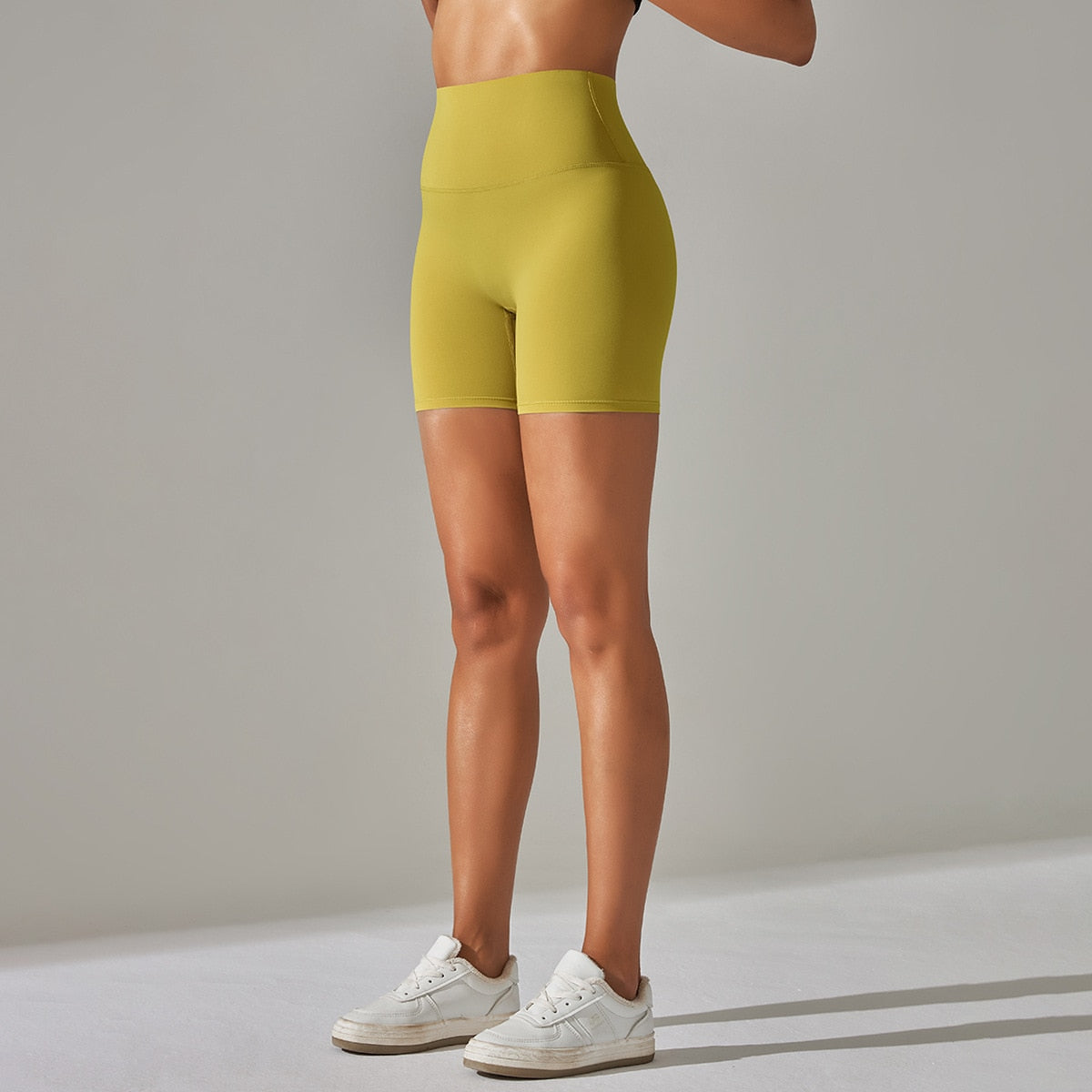 High Waist Buttery-soft Stretchy Short