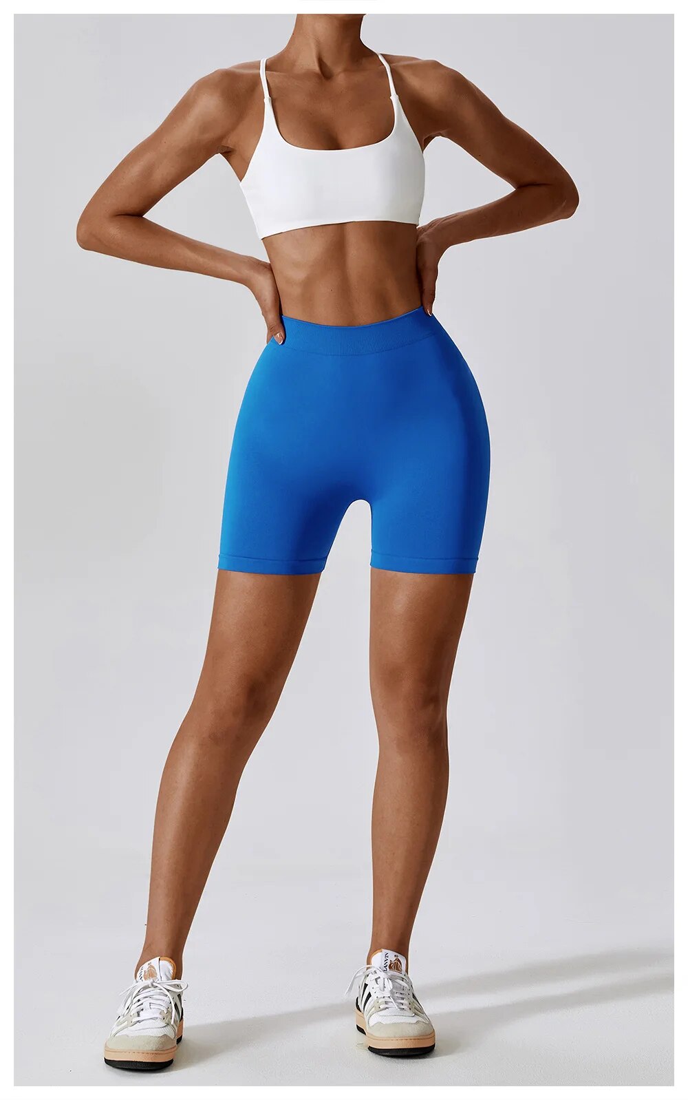 Seamless High Waist Heart Shape Booty Short