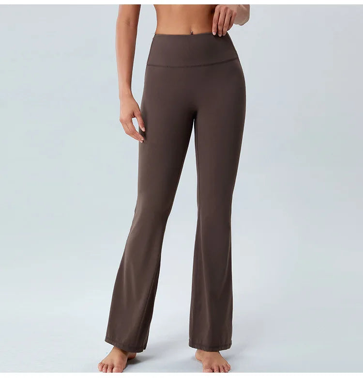 Butterfly Shaped High Waist Flare Pant