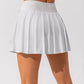 Fake 2-Pieces Tennis Skirt With Pocket