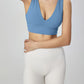 V-neck Wide Shoulder U-Back Bra