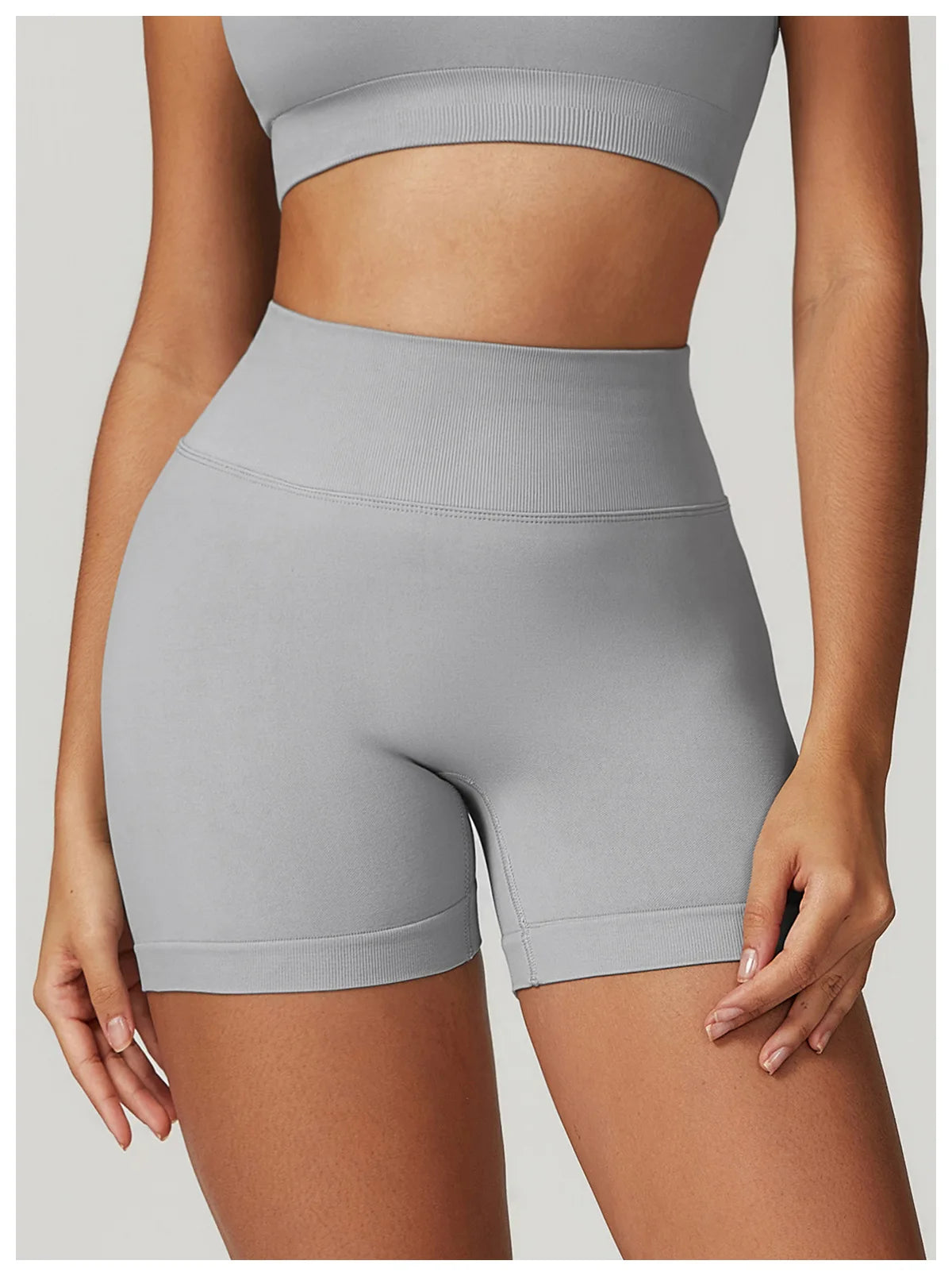 Seamless Stretchy High Waist Booty Short