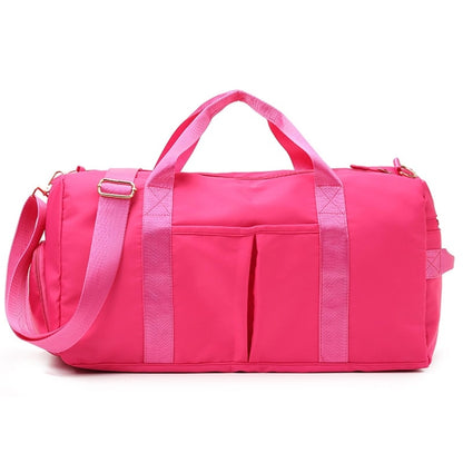 Separation large capacity fitness bag