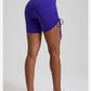 Side Drawstring Adjustable High Waist Short