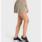 High-Rise Smooth Feel Short/Skirt With Pocket