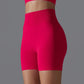 Seamless High Waist Booty Three-point Short