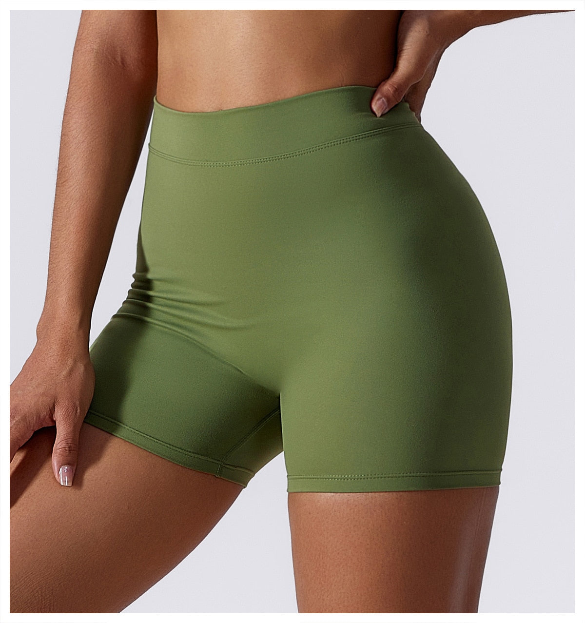 Elastic Breathable Hip-lifting Scrunch Short