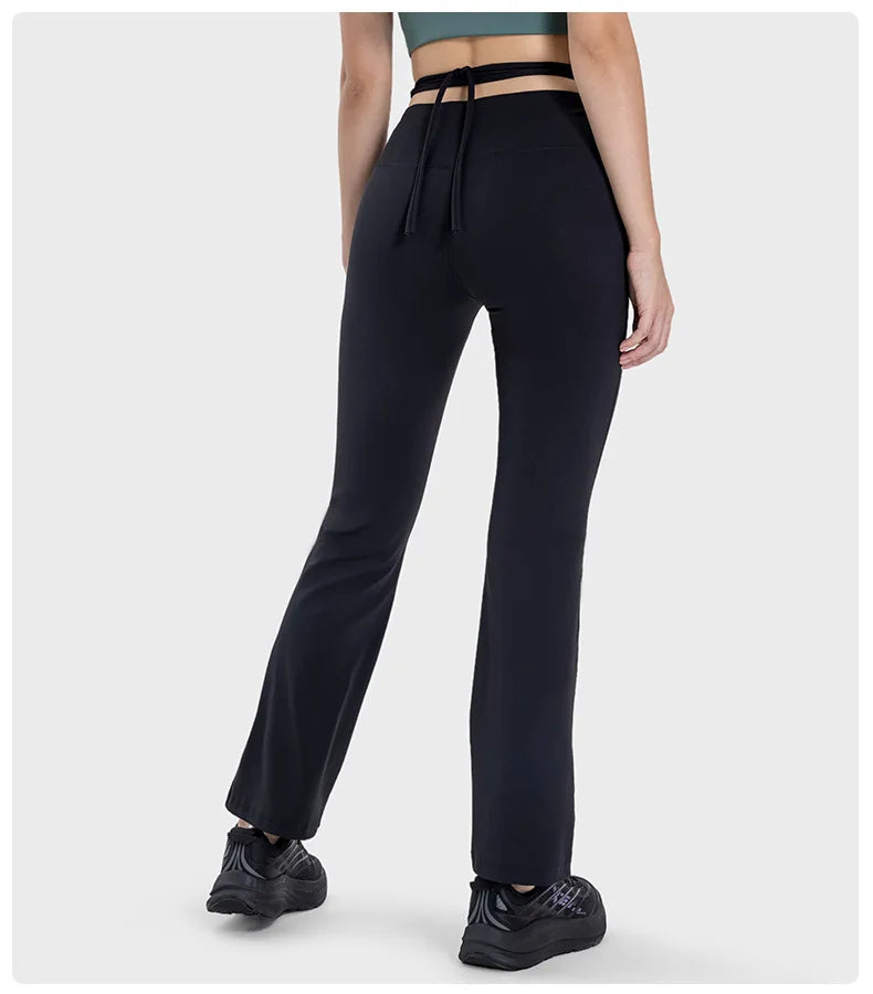 Soft Fabric Cross High Waist Pant