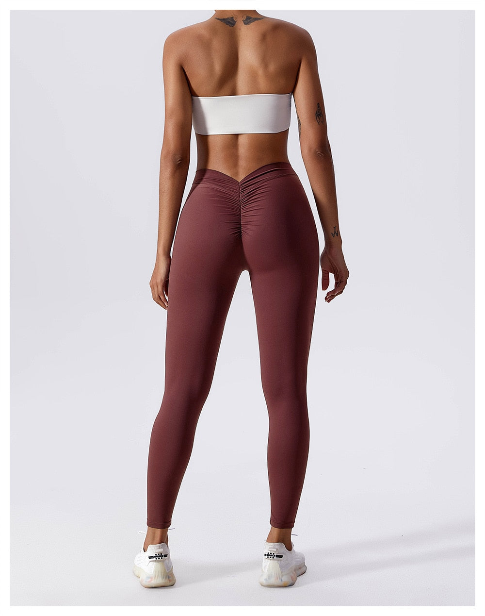 High Waist Heart shape Booty Pant