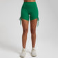 Side Drawstring Adjustable High Waist Short