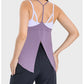 Soft Lightweight Butterfly Back Swing Loose Tank