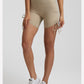 Side Drawstring Adjustable High Waist Short