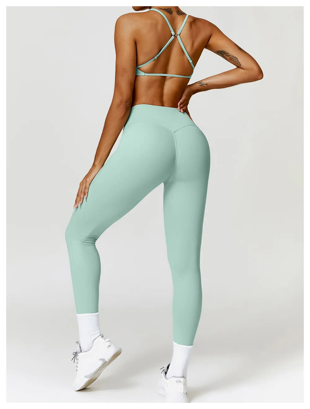 High Belt Hip Lifting Booty Pant