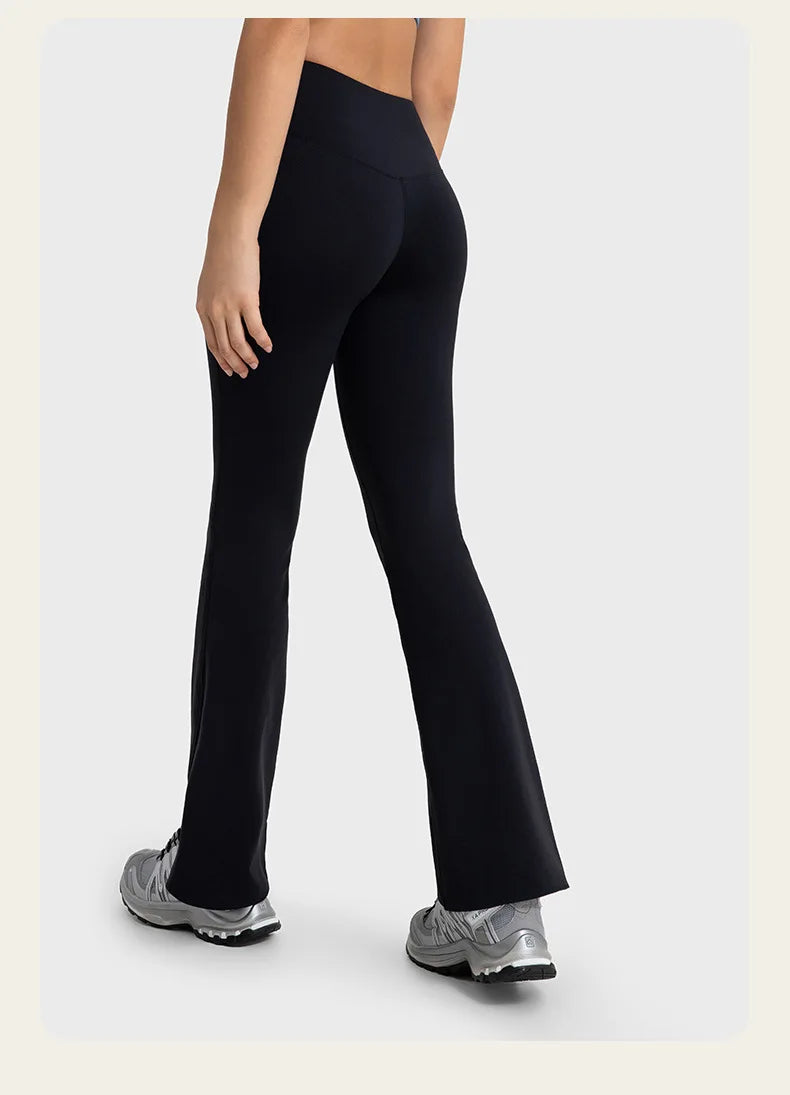 Soft Fabric Warm High Waist Horn Pant