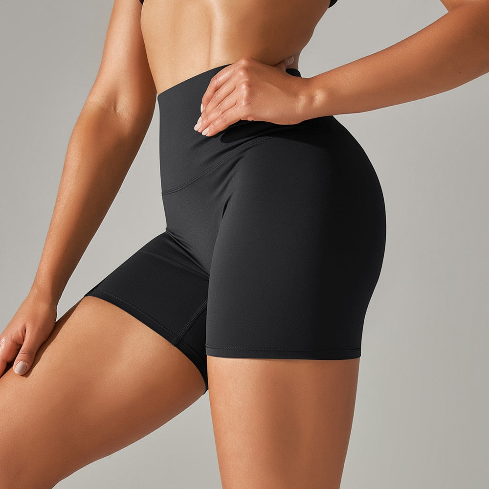 High Waist Buttery-soft Stretchy Short