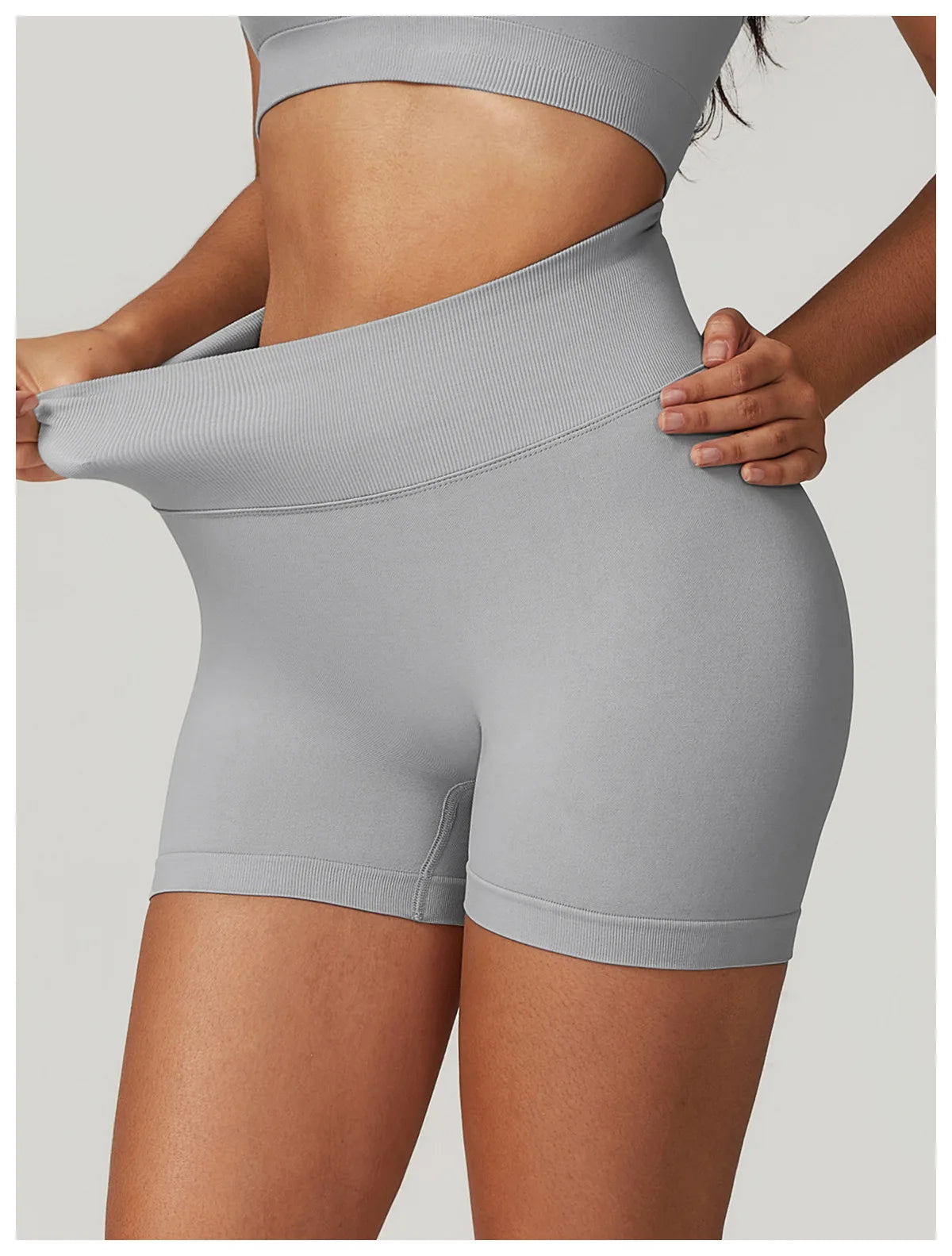 Seamless Stretchy High Waist Booty Short