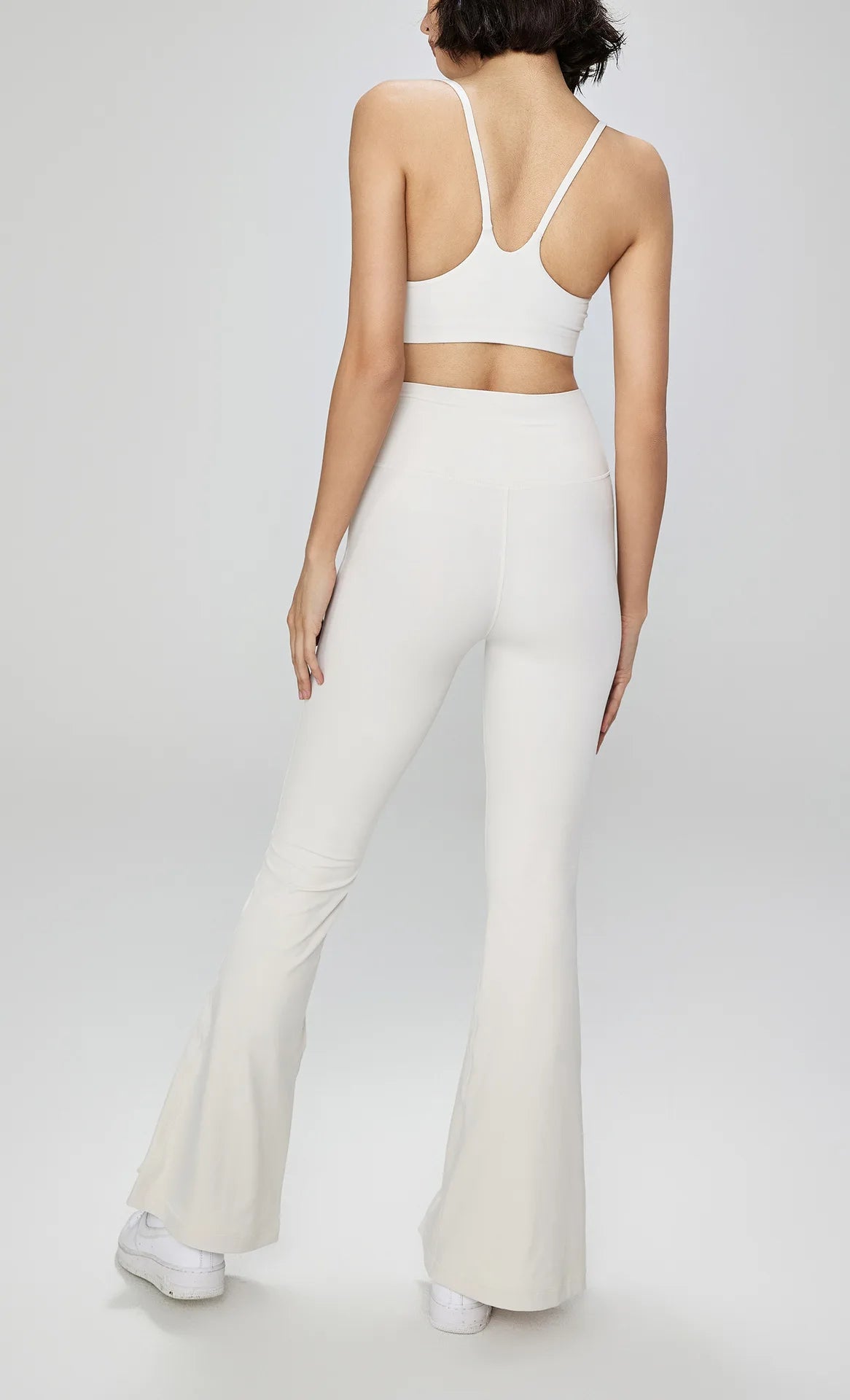 Cross High Waist Wide Leg Split No T-Line Pant