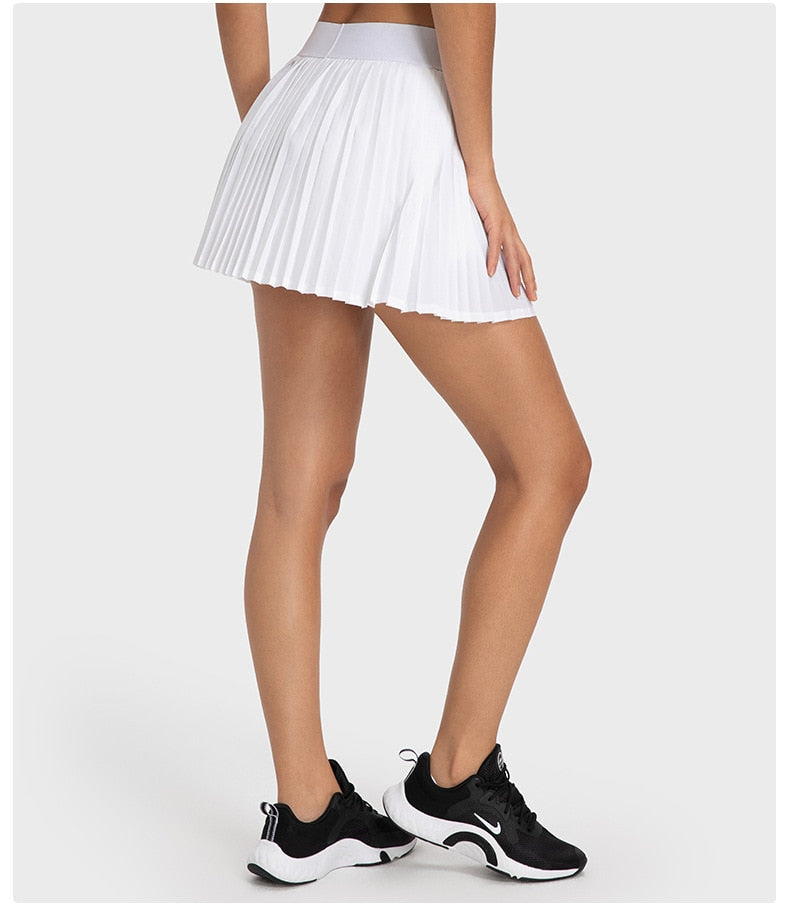 High-Rise Smooth Feel Short/Skirt With Pocket