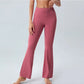 Butterfly Shaped High Waist Flare Pant