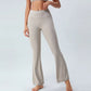 Butterfly Shaped High Waist Flare Pant