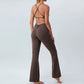 Butterfly Shaped High Waist Flare Pant