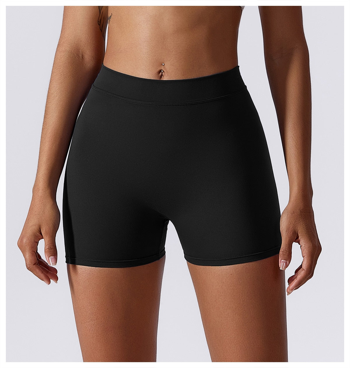 Elastic Breathable Hip-lifting Scrunch Short