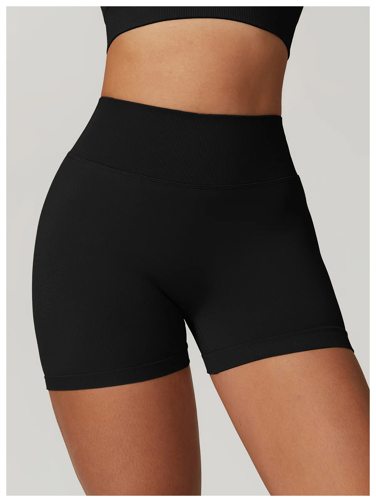 Seamless Stretchy High Waist Booty Short