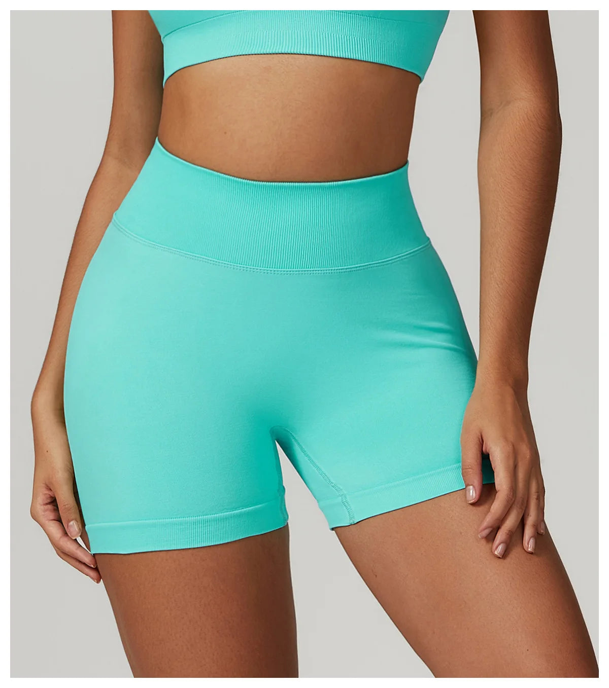 Seamless Stretchy High Waist Booty Short