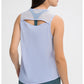 Yarn Stitching Back Hollow Top Tank